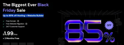 Hostinger Black Friday Deals Get Up to 85% off Hosting + Website Builder